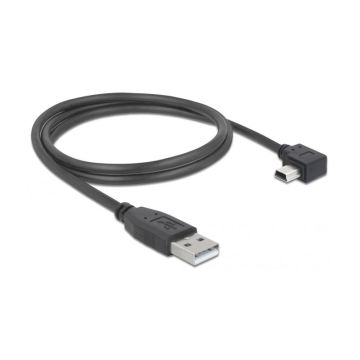 Pegasus Astro USB 2.0 Type A Male to Angled Type Mini-B Male Cable - 1m / 3.3ft Long (Pack of 2) # USB2MINI-1M
