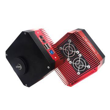 ZWO ASI183GT 20.18 MP CMOS Monochrome Astronomy Camera with Integrated 5-Position 1.25