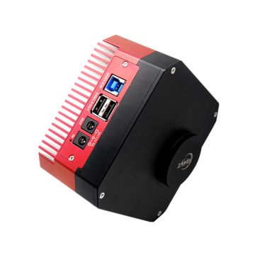 ZWO ASI1600GT Monochrome Astronomy Camera with Integrated 5-Position 1.25