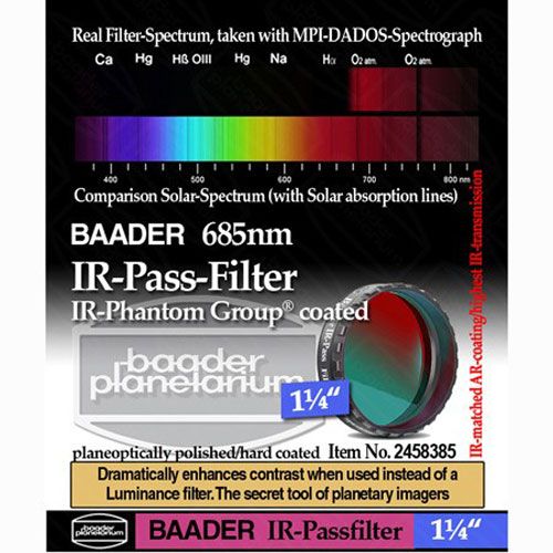 Baader IR-Pass Filter (685nm) FIRP-1 2458385