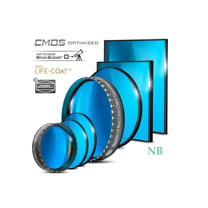 Baader CMOS-Optimized 5.5nm H-Beta Narrowband Filter
