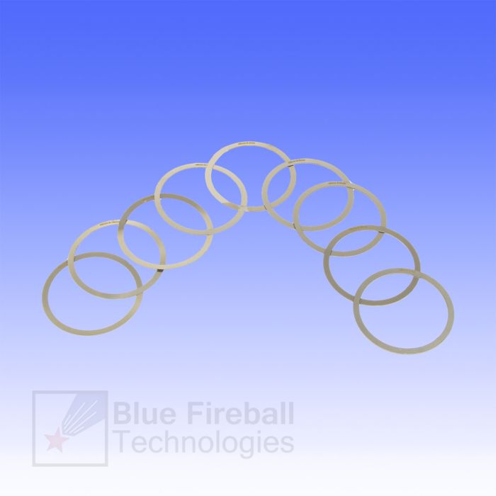 Blue Fireball M42x0.75 T / T2 Thread Variable Spacer Ring Set (Includes  5mm, 10mm, 20mm, 30mm & Adjustable 9-14mm Extensions) # S-SET1