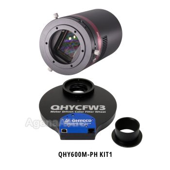 QHY 600M-PH (Standard BFL Version) Cooled Monochrome Astronomy Camera Kit with Large 2"/50mm Filter Wheel