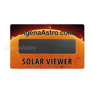 Agena Solar Eclipse Viewer Card with Thousand Oaks Solar Film - Pack of 25