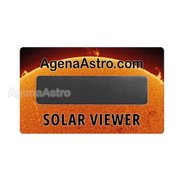 Agena Solar Eclipse Viewer Card with Thousand Oaks Solar Film - Pack of 50