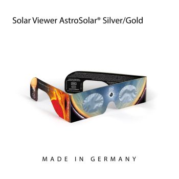 Baader Solar Viewer AstroSolar Silver/Gold Eclipse Glasses / Shades # 2459294 - Pack of 5