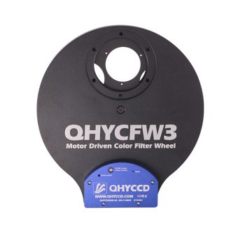QHY 3rd Generation Medium Electronic Filter Wheel - Standard Thickness (1.25" Round, 8 Position) # QHYCFW3M-SR8