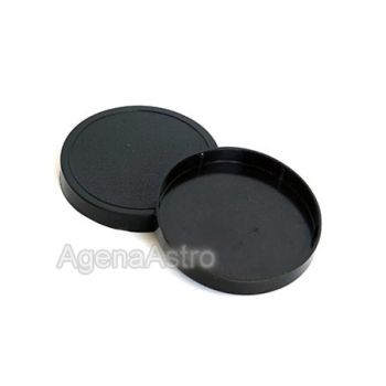 Agena End Cap: ID = 2.09" (53mm), Plastic, Black