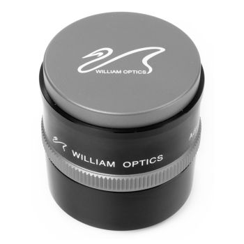 William Optics All New 0.8x Reducer / Adjustable Field Flattener 6AIII for GT71, GT81, Z81 & Z103 Telescopes - Space Gray # P-FLAT6AIII