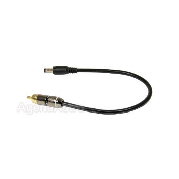 Agena Dew-Ninja™ RCA Male to 5.5x2.1mm Male Power Connector Cable for Dew Heaters - 9" Long