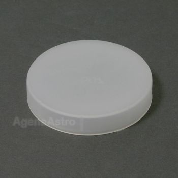 Agena End Cap: ID = 1.91" (48.6mm), Plastic, Translucent