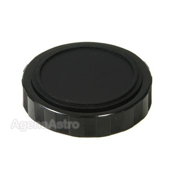 Agena End Cap: ID = 2.33" (59.1mm), Plastic, Black