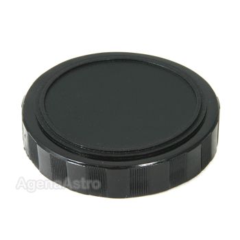 Agena End Cap: ID = 2.54" (64.5mm), Plastic, Black