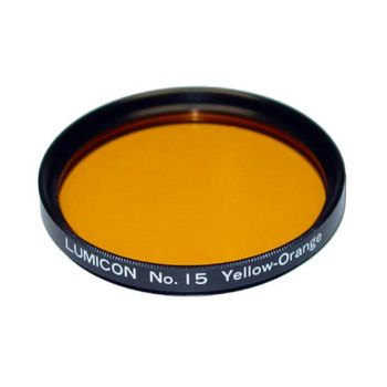 Lumicon Color / Planetary Filter #15 Yellow-Orange - 2"  # LF2025