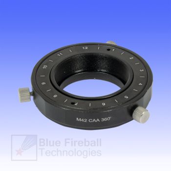 Blue Fireball 360° Camera Angle Adjuster / Rotator with M42x0.75 T/T2 Male & Female Thread # R-04