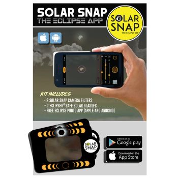 America Paper Optics Solar Snap Kit (Includes Solar Filters, Glasses & App) for Eclipse Photography
