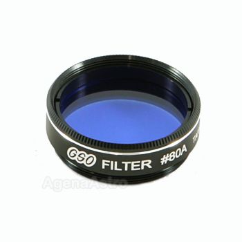 GSO 1.25" Color / Planetary Filter - #80A Medium Blue