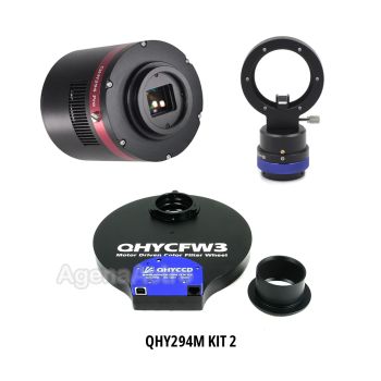QHY 294M-Pro Cooled Monochrome Astronomy Camera Kit with Medium OAG & 36mm Filter Wheel