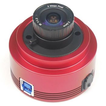 Clearance: *2nd* ZWO ASI385MC 2.12 MP CMOS Color Astronomy Camera with USB 3.0 # ASI385MC CLN-1286