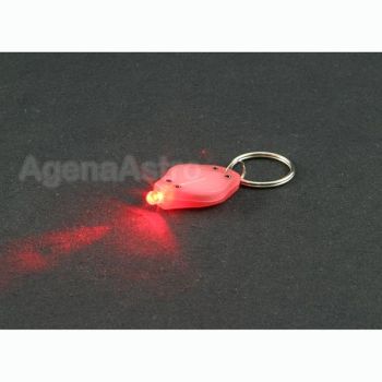 Agena LED Red Light Keychain for Astronomy