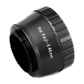 William Optics 48mm Wide T-Ring for Fuji X Cameras - Black # TM-FJ-X-M48