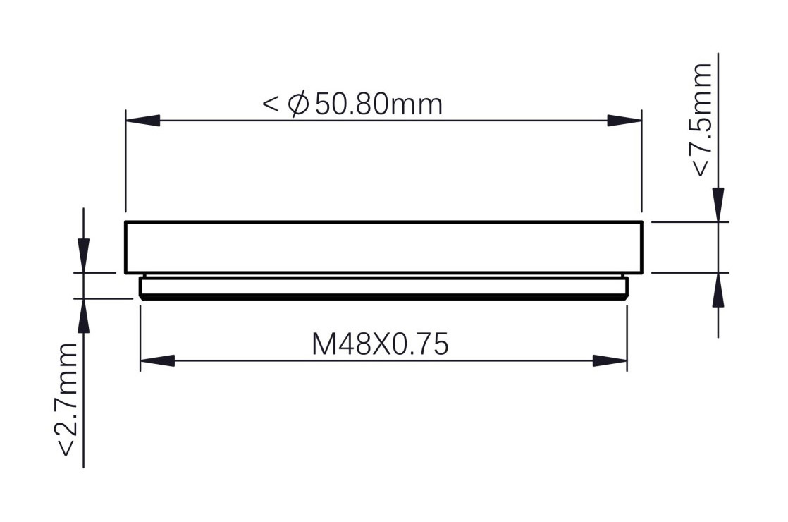 2inch filter requirements