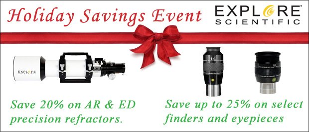 Explore Scientific Holiday Sale