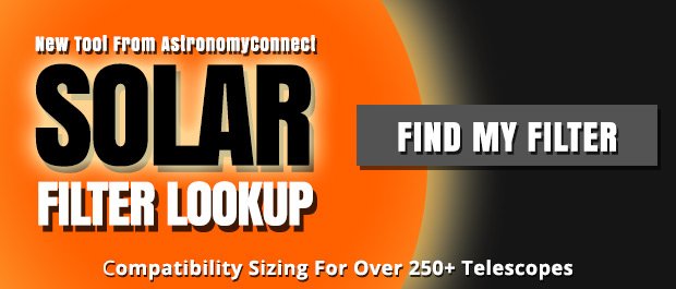 Solar Filter Compatibility Lookup Tool for Telescopes