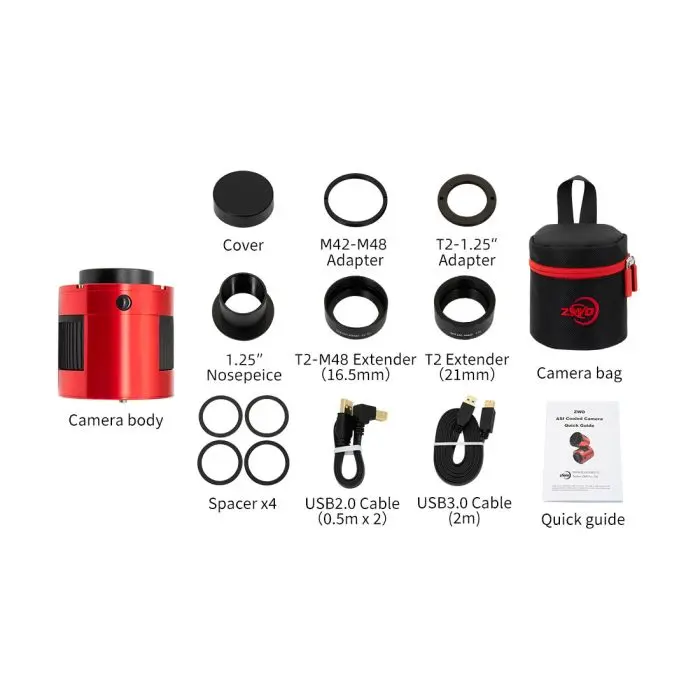 ZWO ASI294MC Pro Cooled Color Astronomy Camera # ASI294MC-P