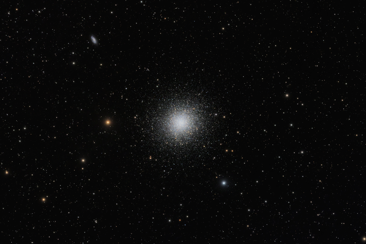 Messier 13 (M13) - The Hercules Globular Cluster by Douglas Triggs. Taken with a QHYCCD QHY600PH M SBFL camera, a TEC APO140FL refractor telescope, and an Astro-Physics Mach2 GTO mount