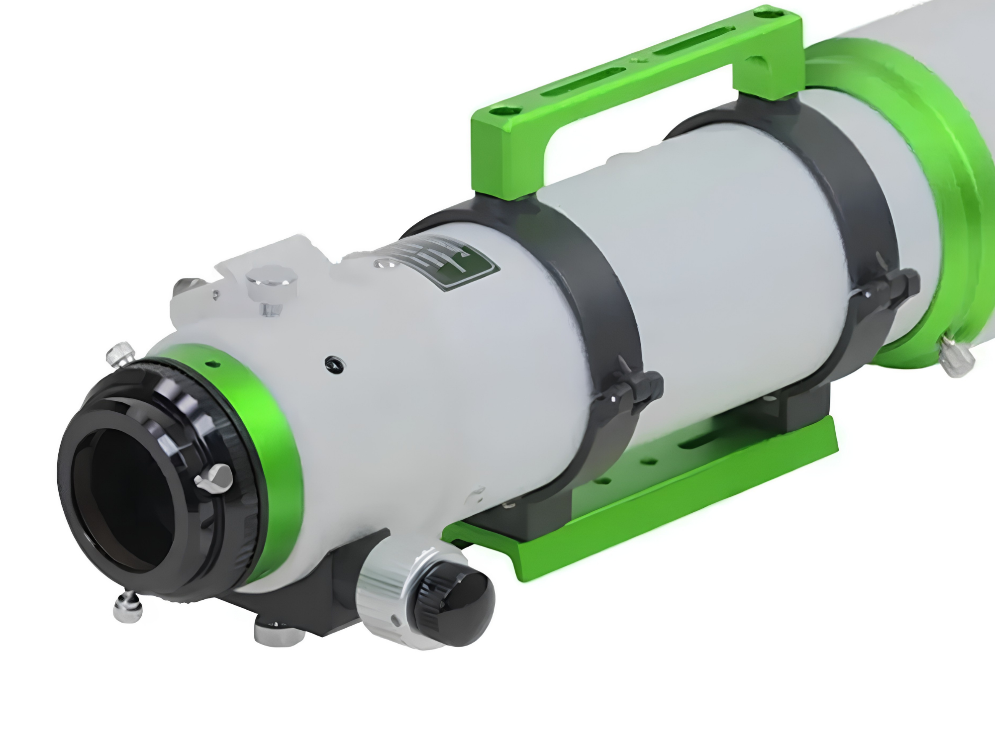 Sky Watcher Evostar 80EDX f/7.5 APO Doublet Refractor Telescope camera angle adjuster and dovetail mounts