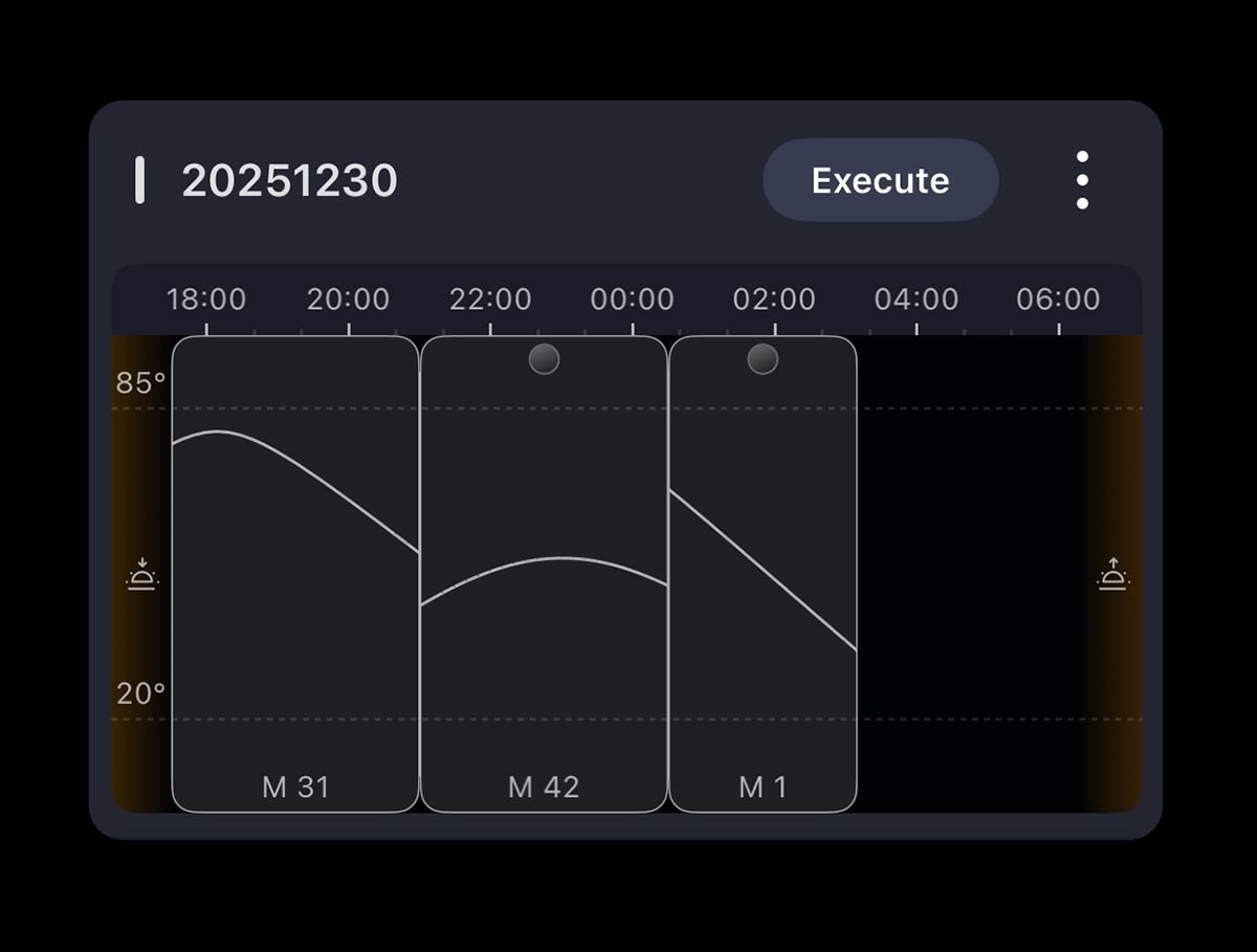ZWO Seestar S30 Pro Smart Telescope seestar app to set exposuers to start at a specific time 