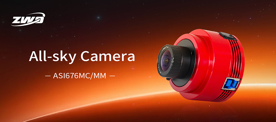 ZWO ASI676MM CMOS camera all-sky imaging camera 