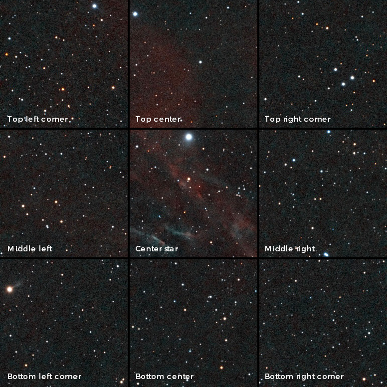 Pinpoint stars in the corners on a full frame sensor camera taken with the Askar SQA85 by Mr. ZhuLiQun