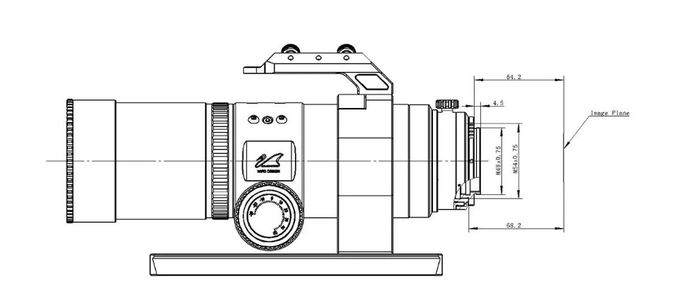 William Optics RedCat 51 III WIFD Refractor Telescope #L-RC51RDIII