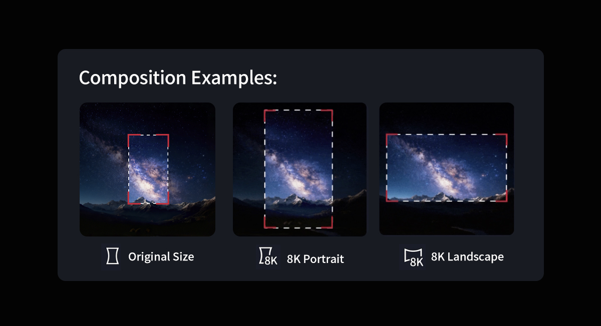 ZWO Seestar S30 Pro Smart Telescope composition options for mosaics 