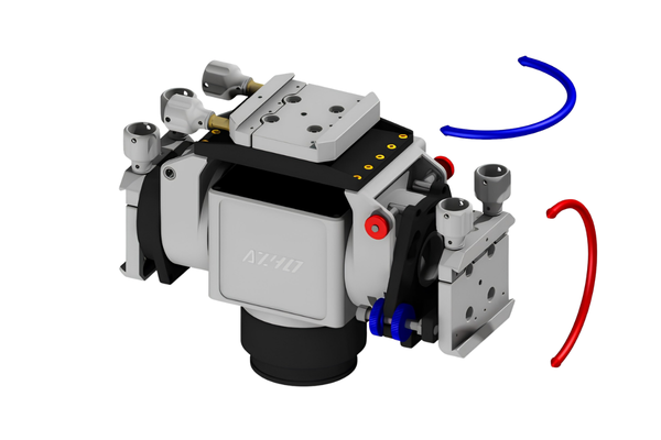 EmCan AZ40 Strain Wave Alt-Az Mount multiple mounting options for up to three different telescopes
