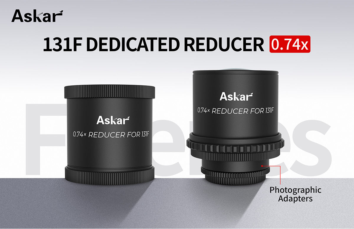 Askar 131F 0.74&times; Reducer - Refractor Telescope 