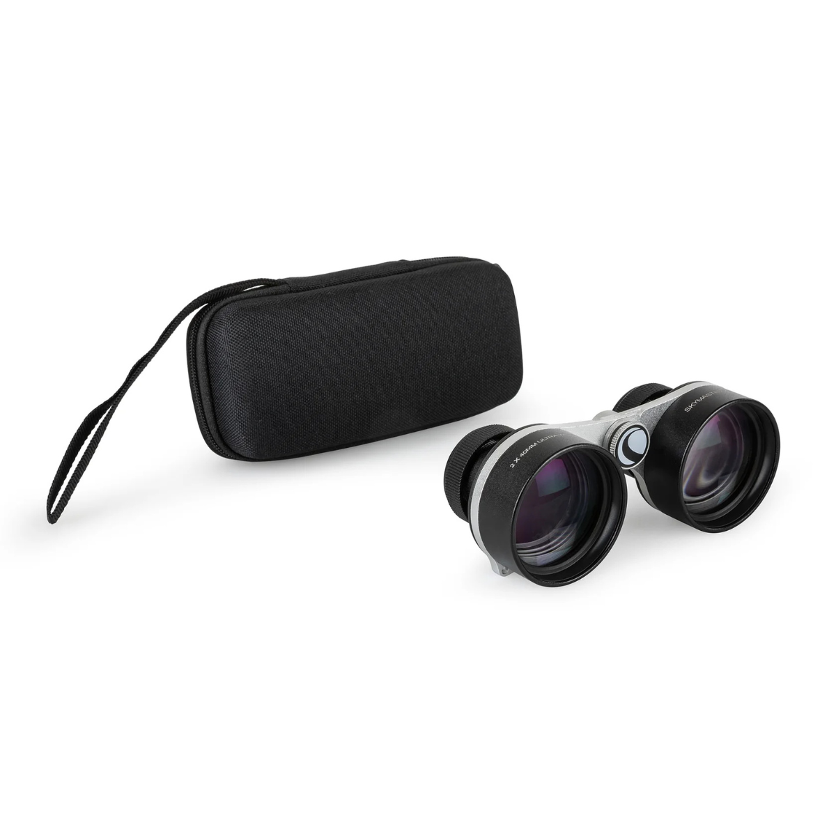 Celestron 2x40 SkyMaster Gemini Ultra Wide-Field Binoculars # 71010 with included hard shell case 