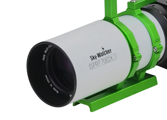 Sky-Watcher Esprit 70EDX f/6.5 Super APO Triplet Refractor Telescope # S11425 front optical lens 