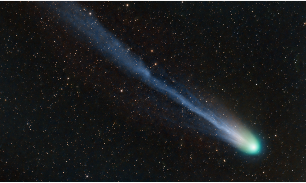 FRA600 Quintuplet Refractor example image of Pons-Brooks comet. 