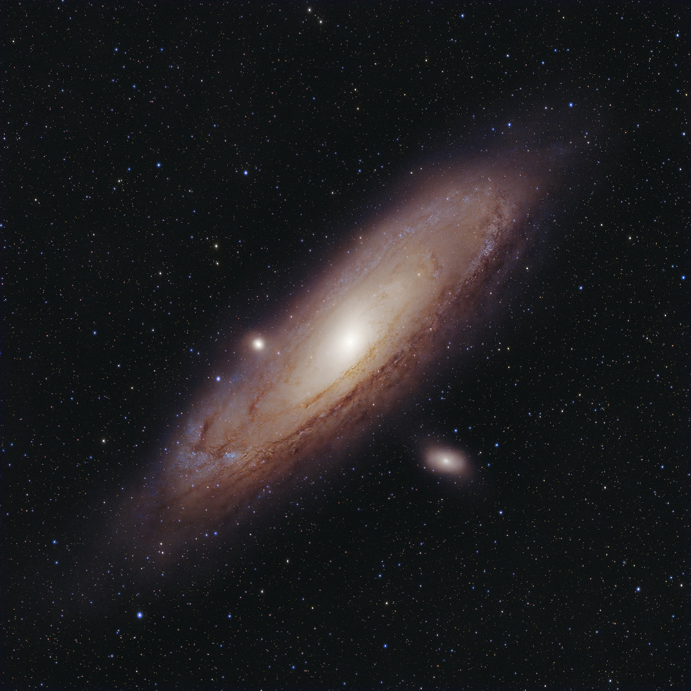 Vaonis Vespera II Observation Station example image of the Andromeda galaxy.