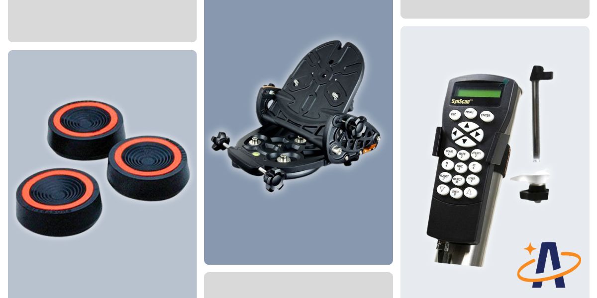 Vibration pads, A wedge, and smart hand controller.