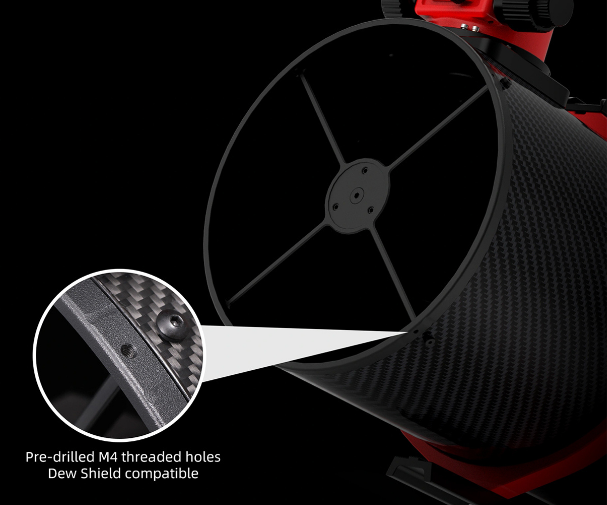 Askar N210 Telescope Newtonian Imaging Reflector - secondary mirror diagram