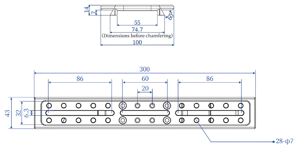 Nakoh 92GX f/6.5 Quintuplet Petzval Flat‑Field Astrograph dimensions.