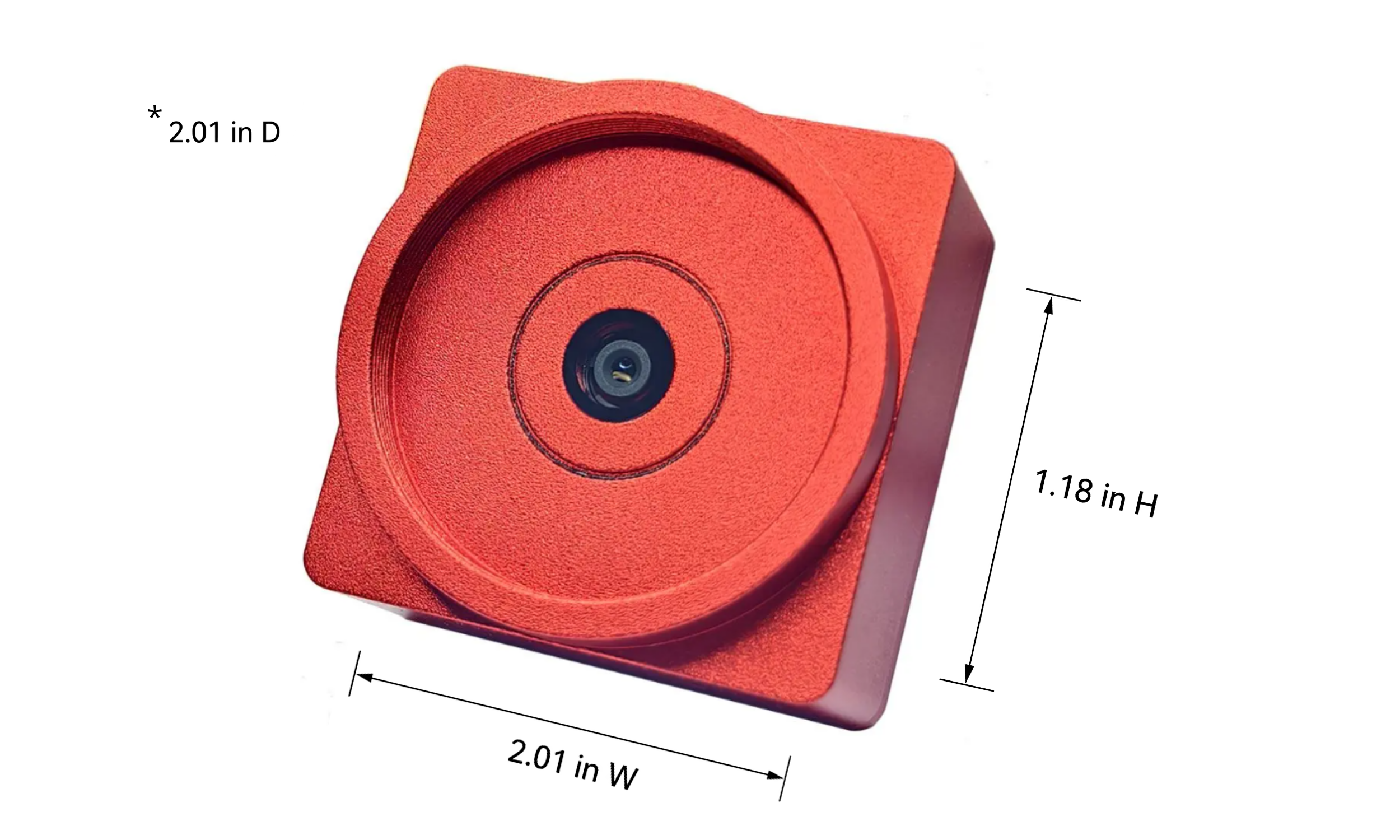 OCAL Electronic Collimator Pro dimensions 