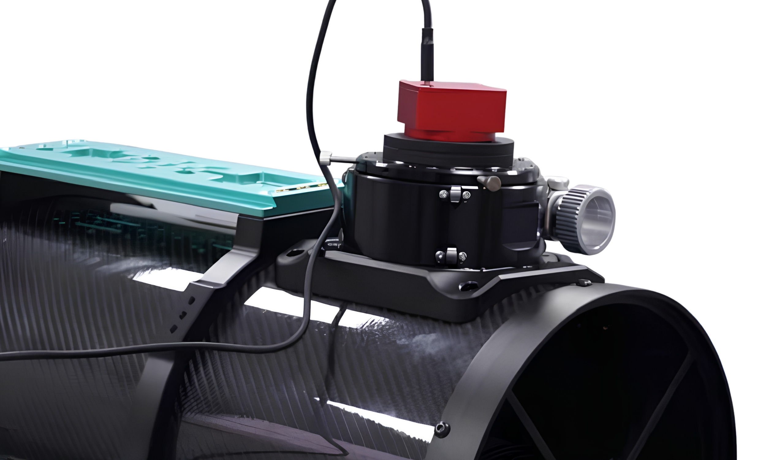 OCAL Electronic Collimator Pro mounted on reflector telescope