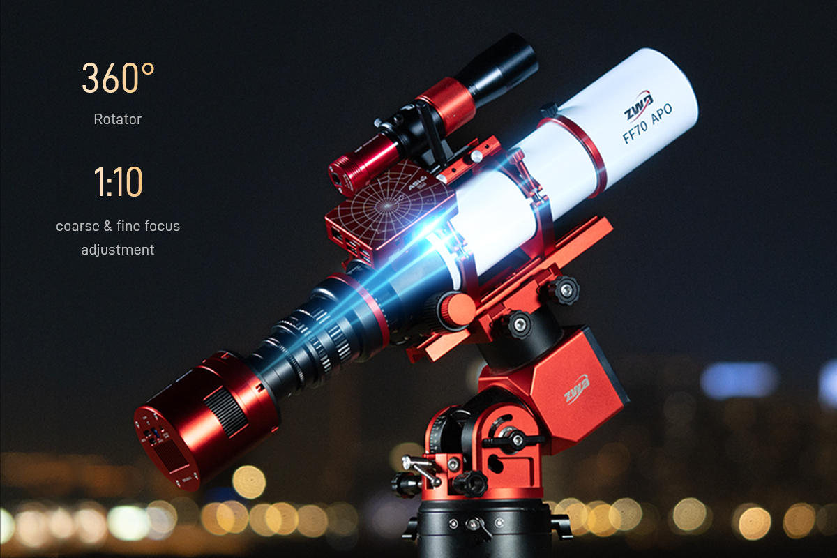 Refractor&nbsp;Telescope ZWO FF Series APO Apochromatic Telescopes - Native 