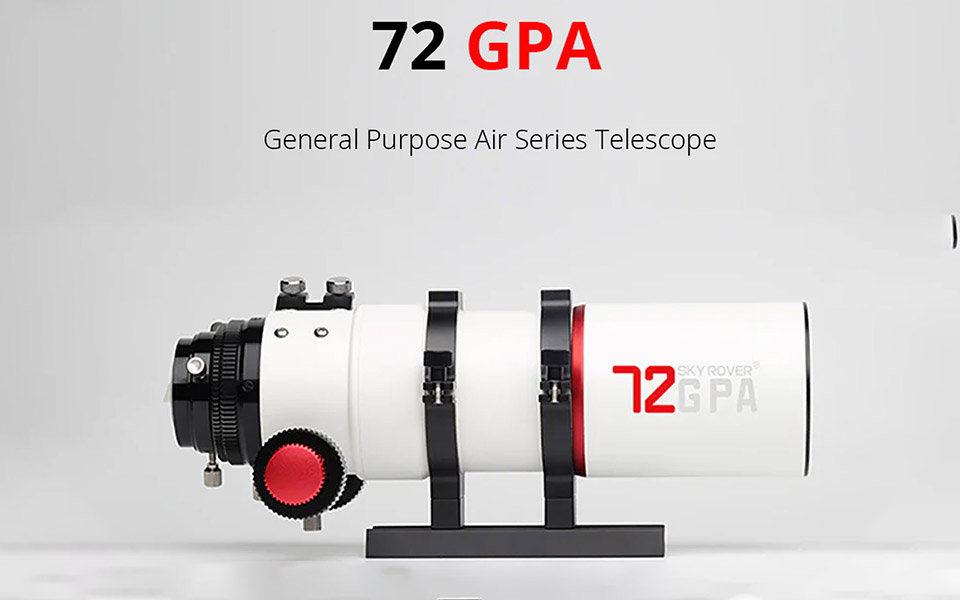 Sky Rover 72GPA 72mm APO Doublet Refractor Telescope SR72GPA