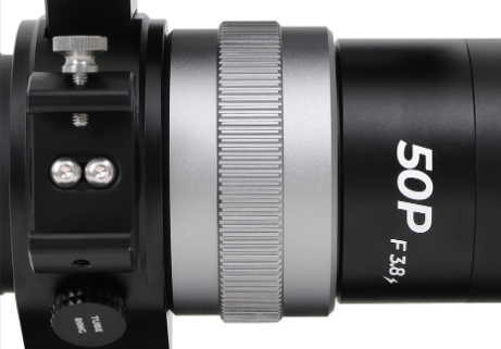 Askar 50P 50mm f/3.8 Quadruplet Petzval APO Refractor Telescopes focusing ring.